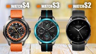 Xiaomi Watch S4 Sport VS Xiaomi Watch S3 VS Xiaomi Watch S2