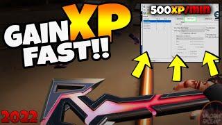 how to earn 500xp PER MINUTE Valorant (Fastest Method AFK!) *MAY 2022*