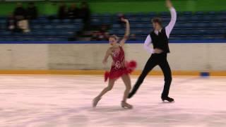 13 V. KAVALIOVA / Y. BIELIAIEV (BLR) - ISU JGP Tallinn Cup 2013 Junior Ice Dance Short Dance