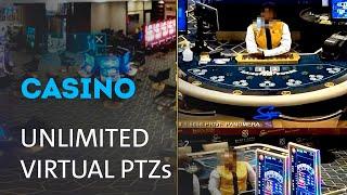 Revolutionize Your Casino Surveillance: How to get unlimited "virtual PTZs" with Panomera® W8 Camera