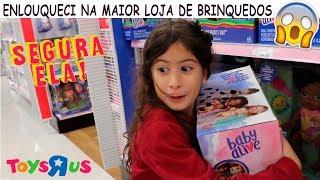 ENLOUQUECI NA MAIOR LOJA DE BRINQUEDOS - TOYS R US!!