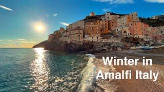 Amalfi Italy, A winter visit. Come explore with me!