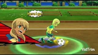 Inazuma eleven strikers | Custom Raimon Vs Dark Emperors | (English Version)