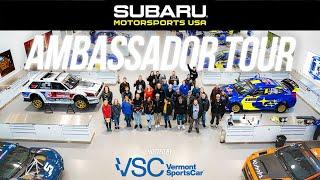 The Subaru Ambassador Tour - Hosted by Bucky Lasek at Vermont Sports Car