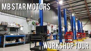 MB Star Motors - Workshop tour (short) August 2020