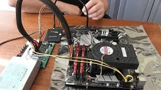 [Asus Prime Z390-P] - Part 7 - Installing the power switch to the ASUS Prime Z390-P motherboard.