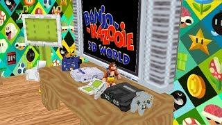 Banjo-Kazooie 3D World (Real N64 Capture)