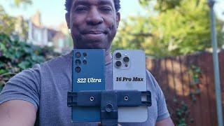 Iphone 16 Pro Max vs Galaxy S22 Ultra Camera Test. DON'T MISS this battle!! 