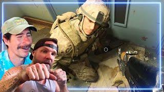 Marines React to HUNTING PARTY from Call of Duty: Modern Warfare