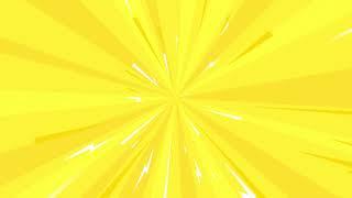 4K Animated Motion Graphic video stock | Yellow Pop Art Comic Background in 4K