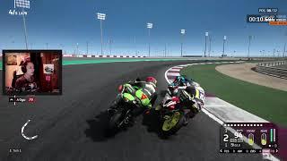 [CrisURace plays MotoGP 20] Moto 3 career Stage 1 Qatar Race