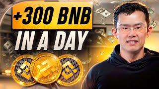 Crypto Arbitrage  I earn 300 BNB per day! Binance Trading Strategy!