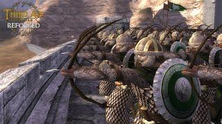 HELMS DEEP, THE HORN OF HELM HAMMERHAND (Siege Battle) - Third Age: Total War (Reforged)