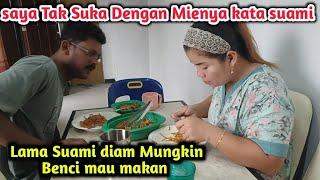 Sudah Tau Akan Begini..Suami Stop Makan Padahal mie nya masih banyak Di Piring