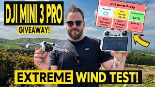 DJI Mini 3 Pro STRONG WIND TEST