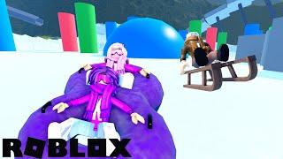 Winter Mountain SLIDES at Snow Resort on Roblox! ️