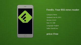 Feedly - RSS app review | iOS 8