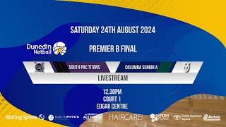 2024 Dunedin Netball Premier B Final