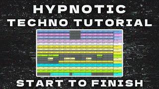 Hypnotic Techno from Scratch - Ableton Live 11 Techno Course - Start to Finish