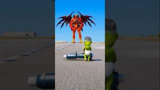 Giant Monster God Venom  Superhero Battle #gta #coffindanceremix #venom