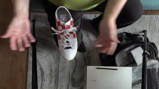 How to tie a shoelaces fast .. my first overhead shot ..