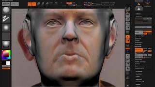 Sculpting a Bust from Reference Images in ZBrush