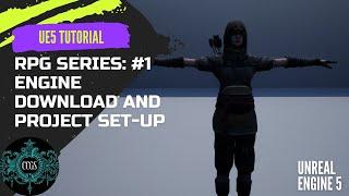 Unreal Engine 5 RPG Tutorial Series #1 - Engine Download and Project Setup #unrealengine #ue4 #ue5