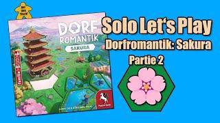 Solo Let's Play  Dorfromantik: Sakura | Partie 2 | Auf den Tisch!