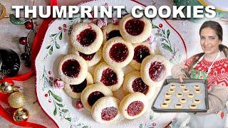 Thumbprint Cookies Cookies - Super Easy Holiday Recipe