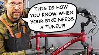 This bike needed a TUNEUP so I gave it one! What to look for and HOW TO FIX it! ️️