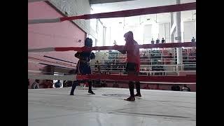 fight like a kid-75kgNiladri Chandra Patra red vs jotiranjan blue MuayThai national tournament Dewas