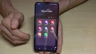 Samsung Galaxy A34 5G: How to activate the Private Space? (Secure Folder)