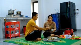 Furniture Installation - First Meal in the New Home _ Phuong's family life