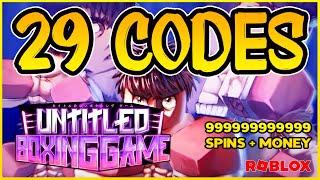 NEW CODE29 WORKING CODES for  UNTITLED BOXING GAME  Roblox 2024Codes for Roblox TV