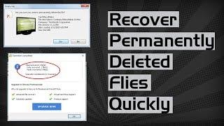 Recover permanently deleted any files in windows 7/8/10 | Within 5 minutes by sajidz Tech