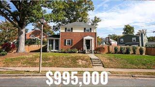 TOUR this $995,000 Arlington Forest Virginia Home