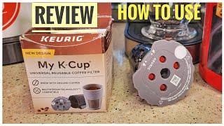 REVIEW & HOW TO USE Keurig My K-Cup Reusable Filter MultiStream in K-Supreme Plus Smart Coffee Maker