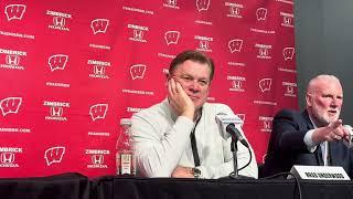 Wisconsin postgame: Illinois head coach Brad Underwood