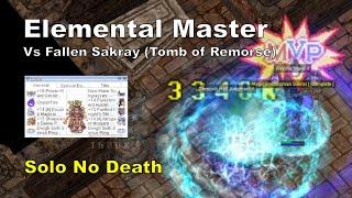 [BB iRO] Elemental Master - "Solo No Death vs Fallen Sakray" - Tomb of Remorse - IRO Chaos