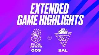 Filou Oostende vs. PrismaWorkx BAL Extended Game Highlights