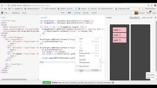 Javascript drag and drop tutorial