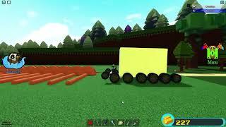 Custom tank wheels + suspension test 2 (Build a Boat for Treasure)