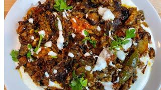 Afghan Eggplant Recipe - Borani Banjan