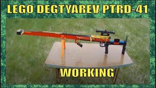 #LEGO | DEGTYAREV ANTI-TANK RIFLE PTRD-41| #WORKING | № 236