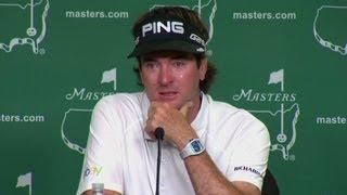 Bubba Watson cries over Masters memory