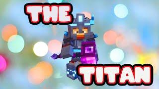 minecraft dungeons tank build the titan