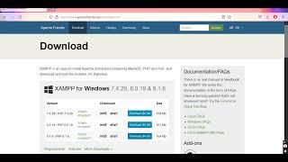 Install Xampp on Localhost & Enable PHP Command in Windows PowerShell