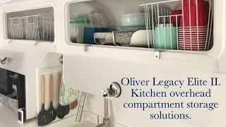 Oliver Legacy Elite II. Kitchen overhead compartments.