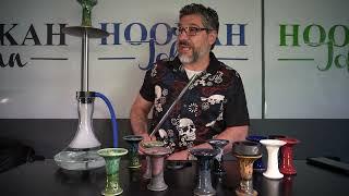 The HookahJohn Alien 2022 Hookah Bowl up close