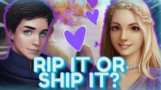 KOTLC RIP IT OR SHIP IT!!   Keeper of the Lost Cities Ship Challenge Stellarlune Edition!